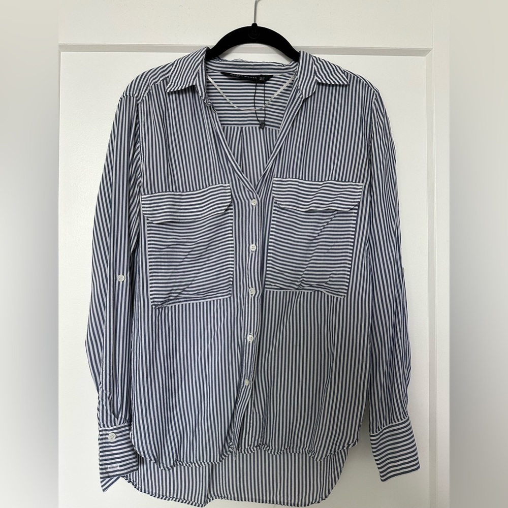 Zara Stripe Blouse
